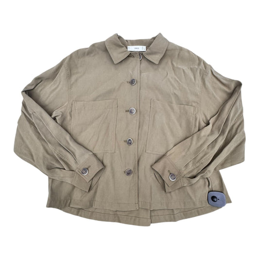 Blazer By Mng In Olive Green, Size:2