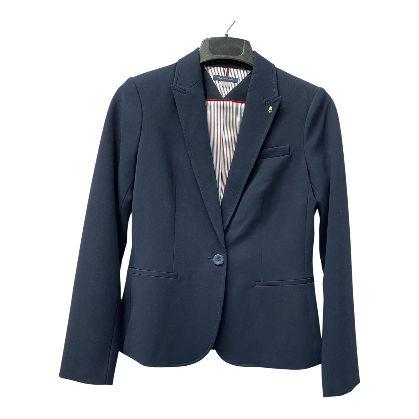 Blazer By Tommy Hilfiger In Navy, Size:4