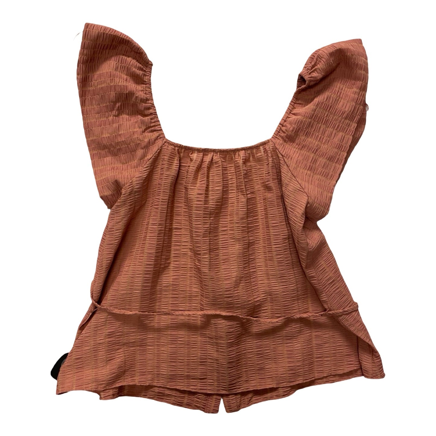 Top Sleeveless By Grade & Gather In Pink, Size:S