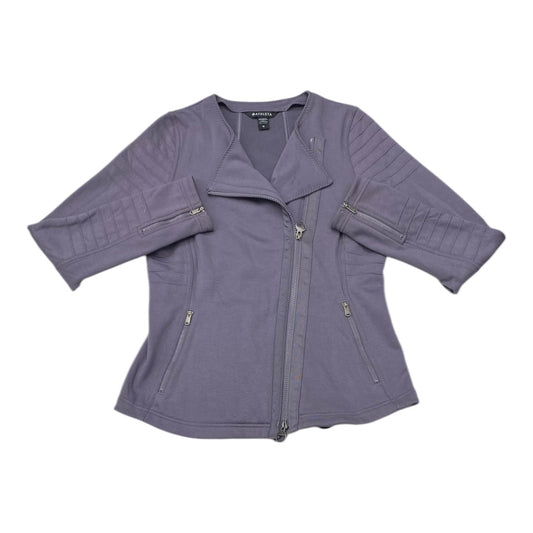 Athletic Jacket By Athleta In Purple, Size:M