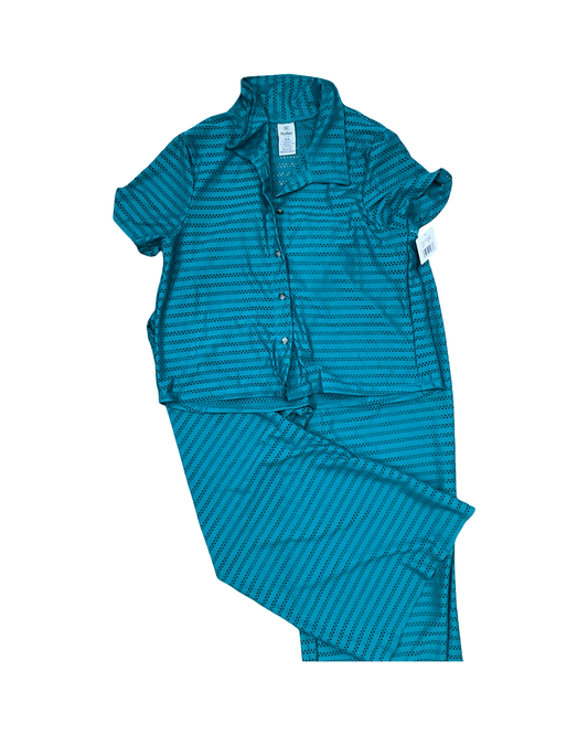Lounge Set Pants By Hurley In Green, Size:M