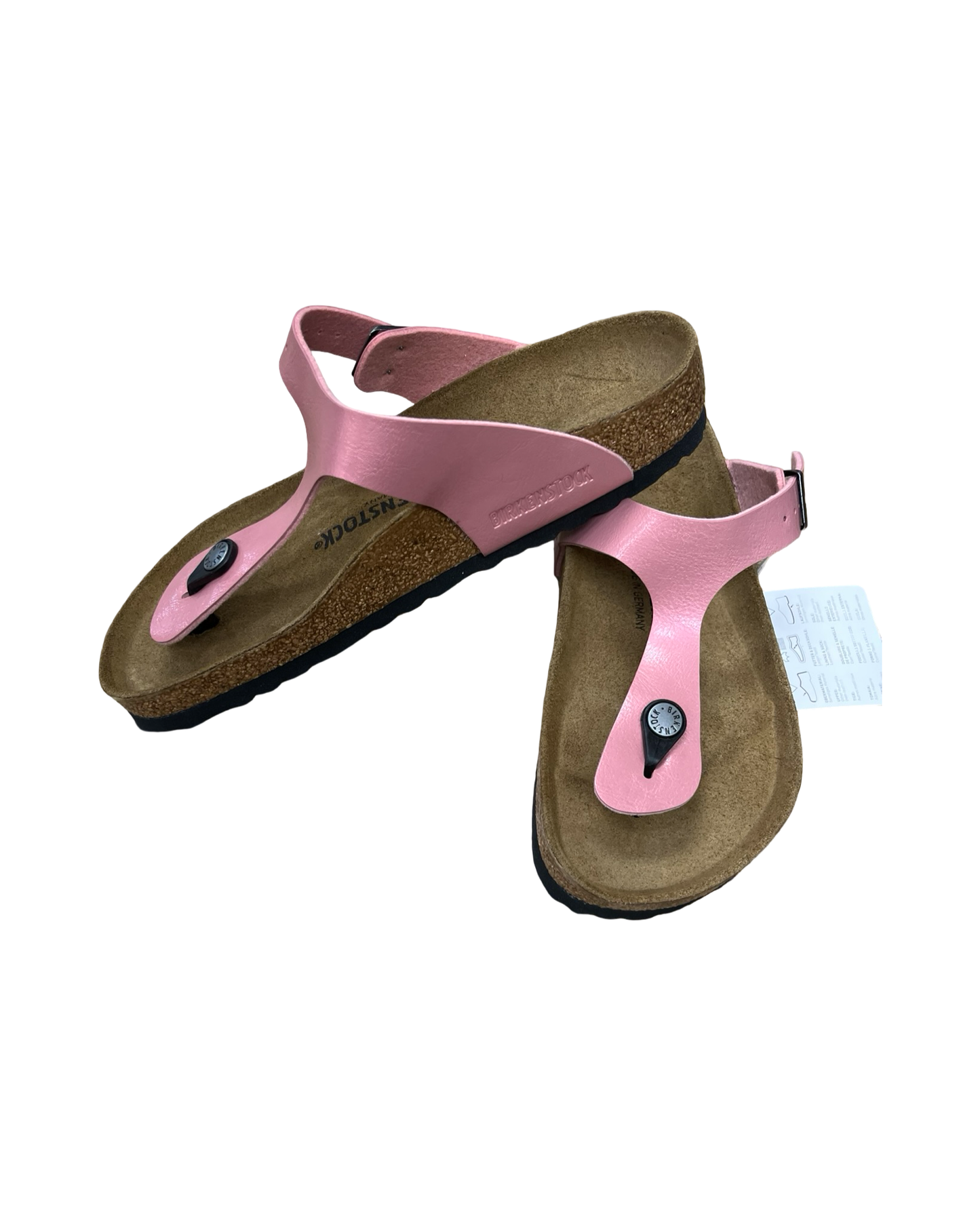 Sandals Flip Flops By Birkenstock In Pink, Size:7.5
