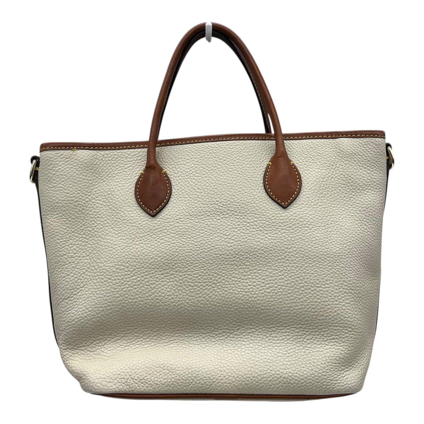 Handbag Designer By Dooney And Bourke In Cream, Size:Medium
