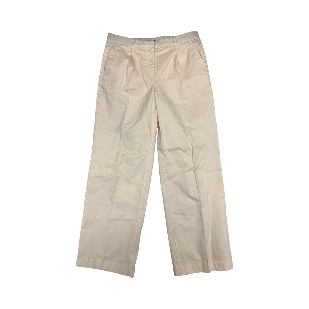 Pants Wide Leg By J. Crew In Tan, Size:10