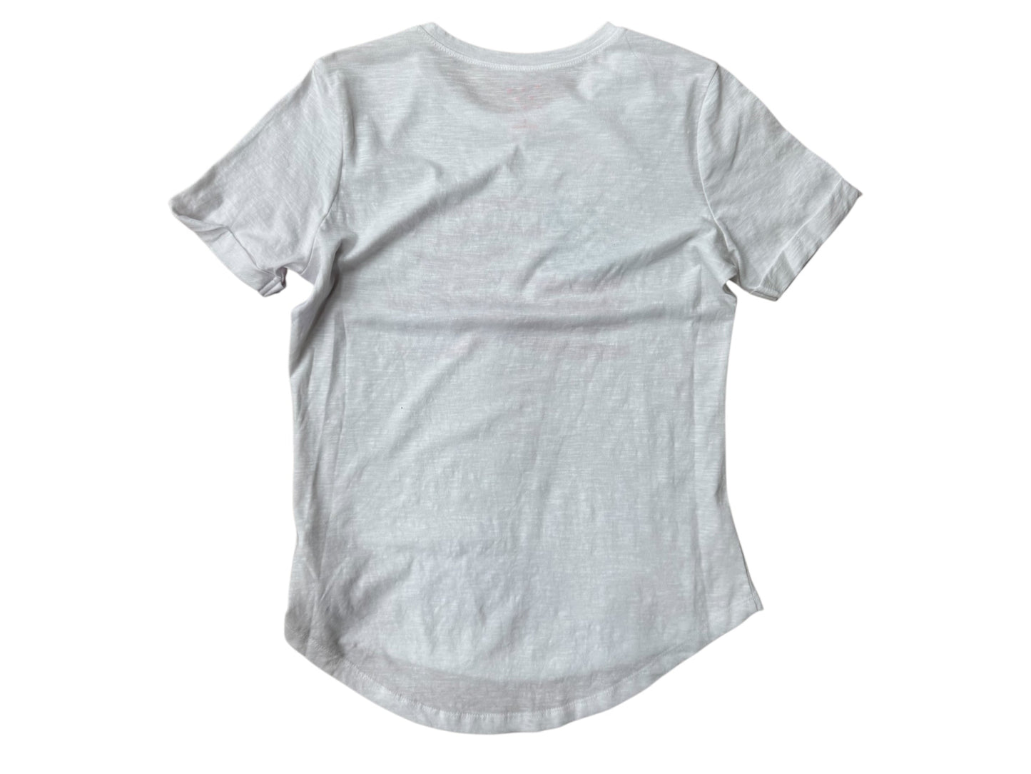 Top Ss Basic By Clothes Mentor In Blue & Red & White, Size:S