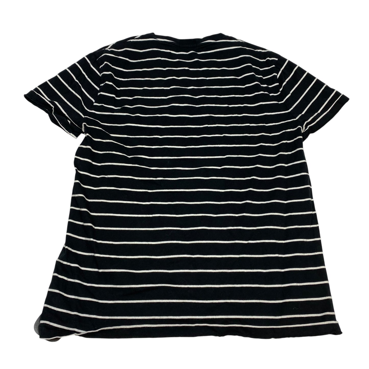 Top Ss Basic By Polo Ralph Lauren In Black & White, Size:M
