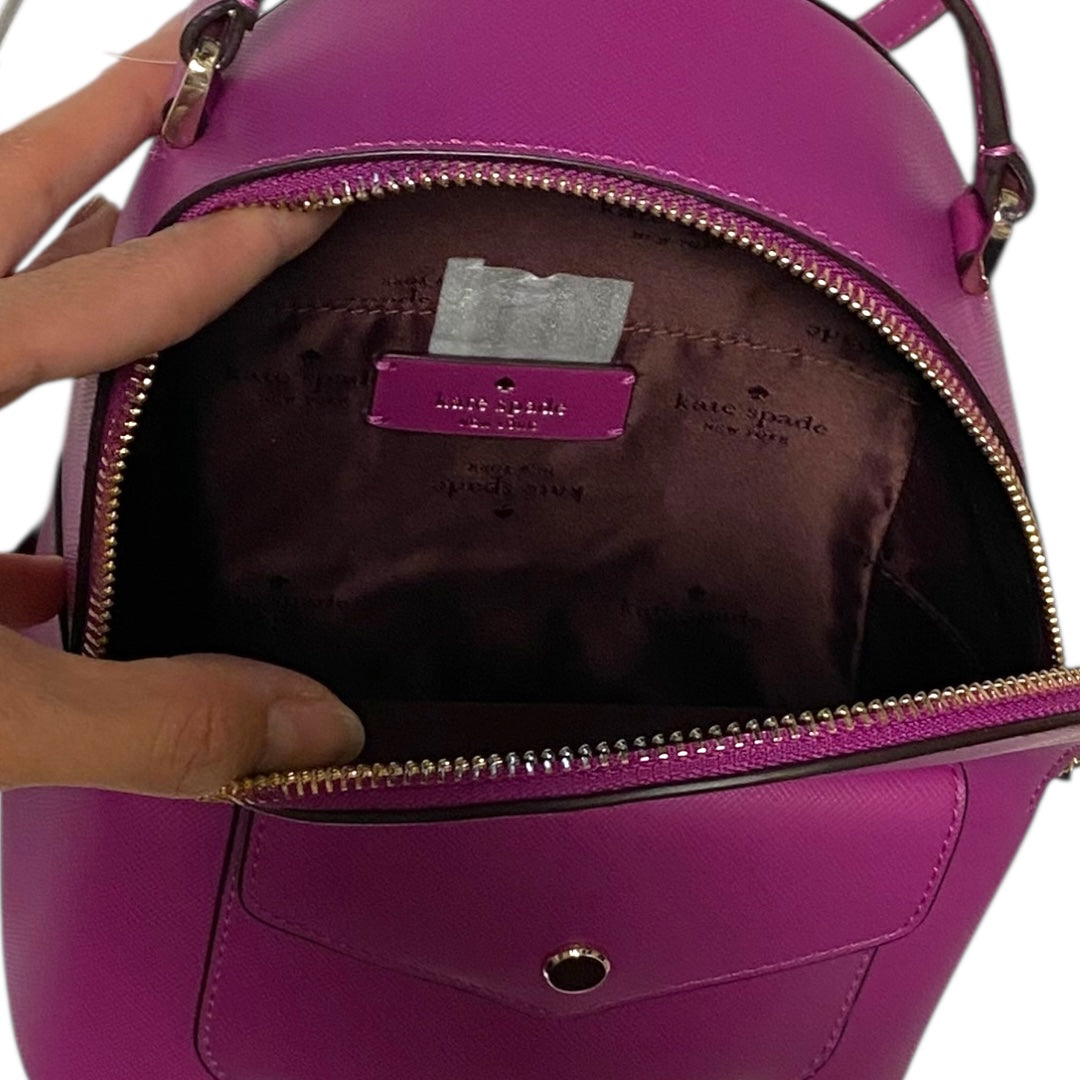 Handbag Designer By Kate Spade In Purple, Size:Small