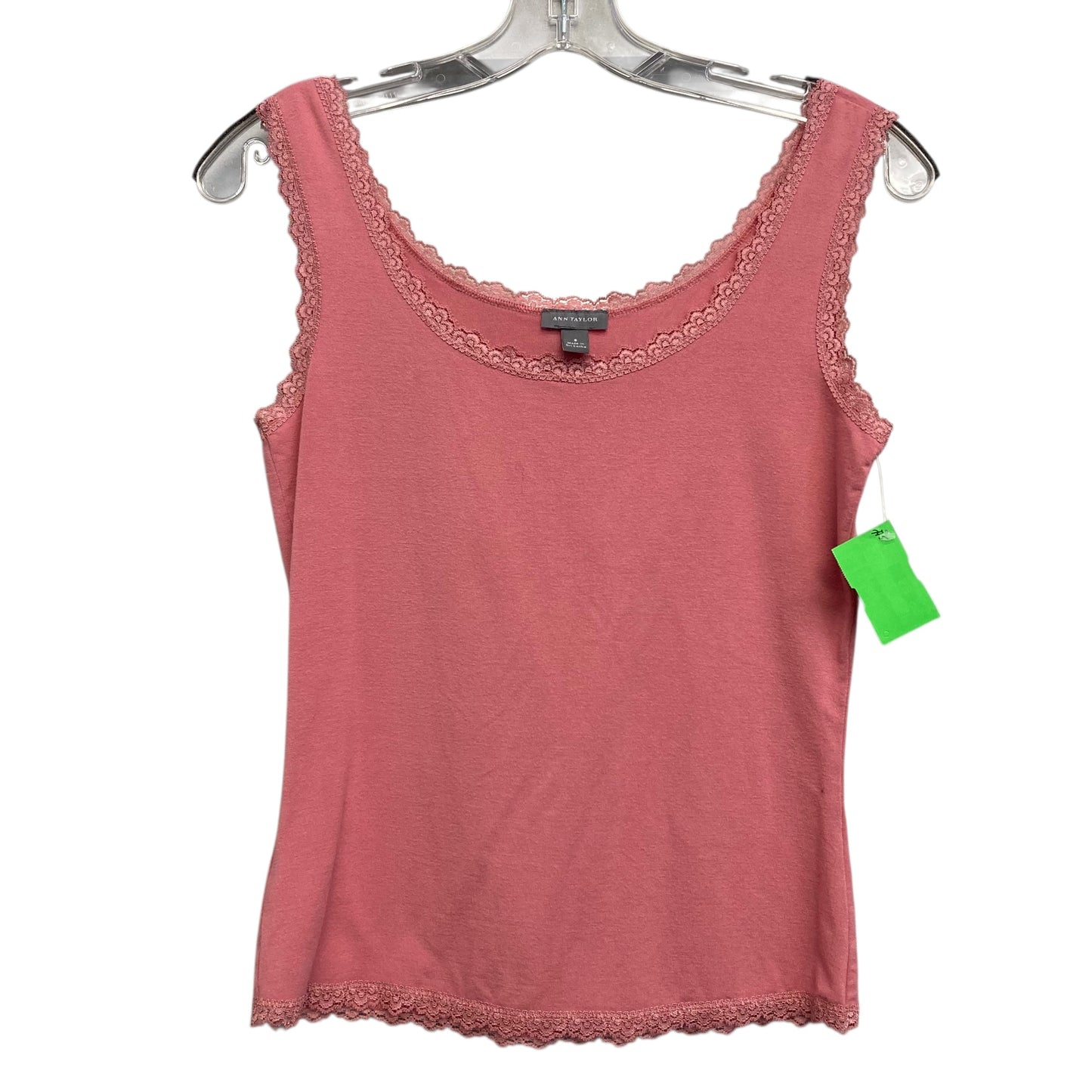 Tank Top By Ann Taylor In Mauve, Size:S