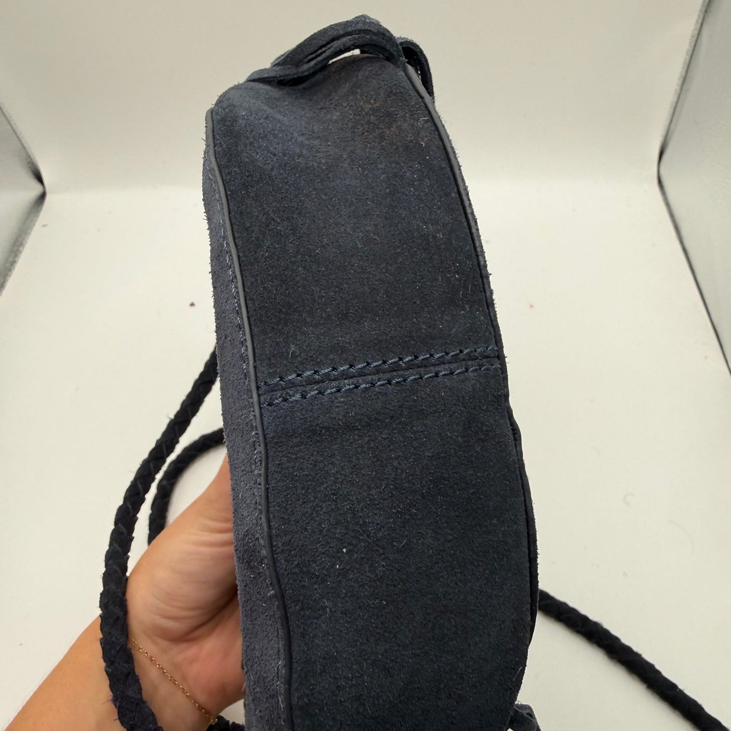 Crossbody Leather By Shyanne, Size: Small