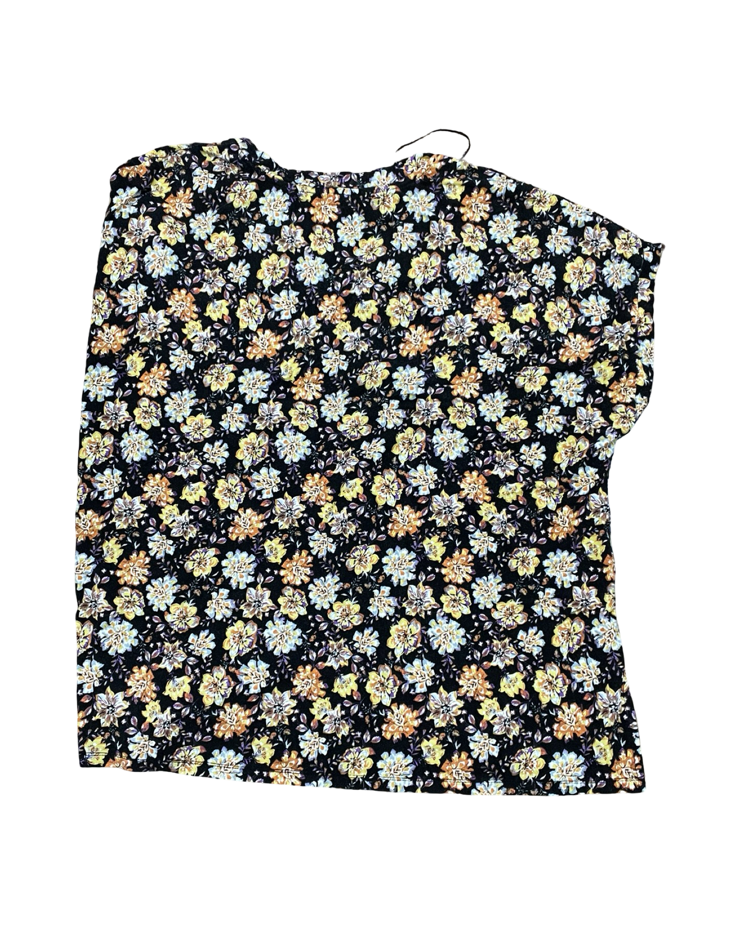 Top Ss By Philosophy In Black & Yellow, Size:2X