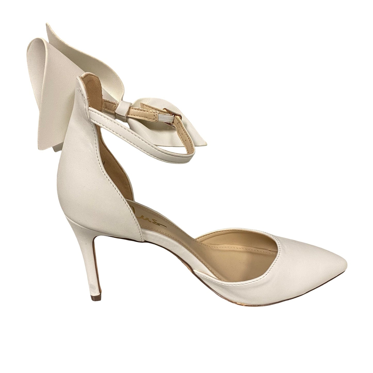 Shoes Heels Kitten By Lulus In White, Size:8
