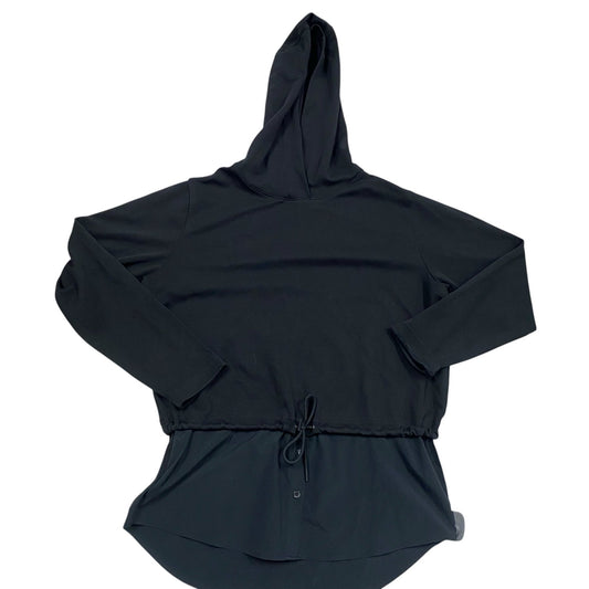 Athletic Sweatshirt Hoodie By Athleta In Black, Size:M
