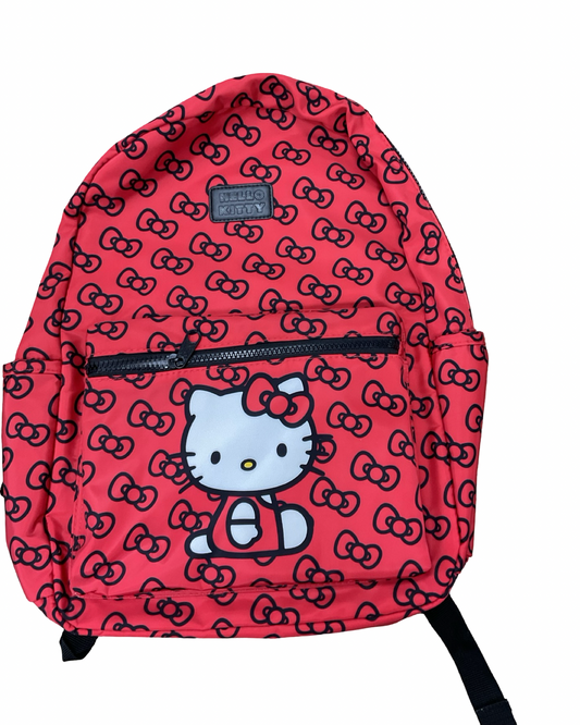 Backpack By Clothes Mentor In Black & Red, Size:Large