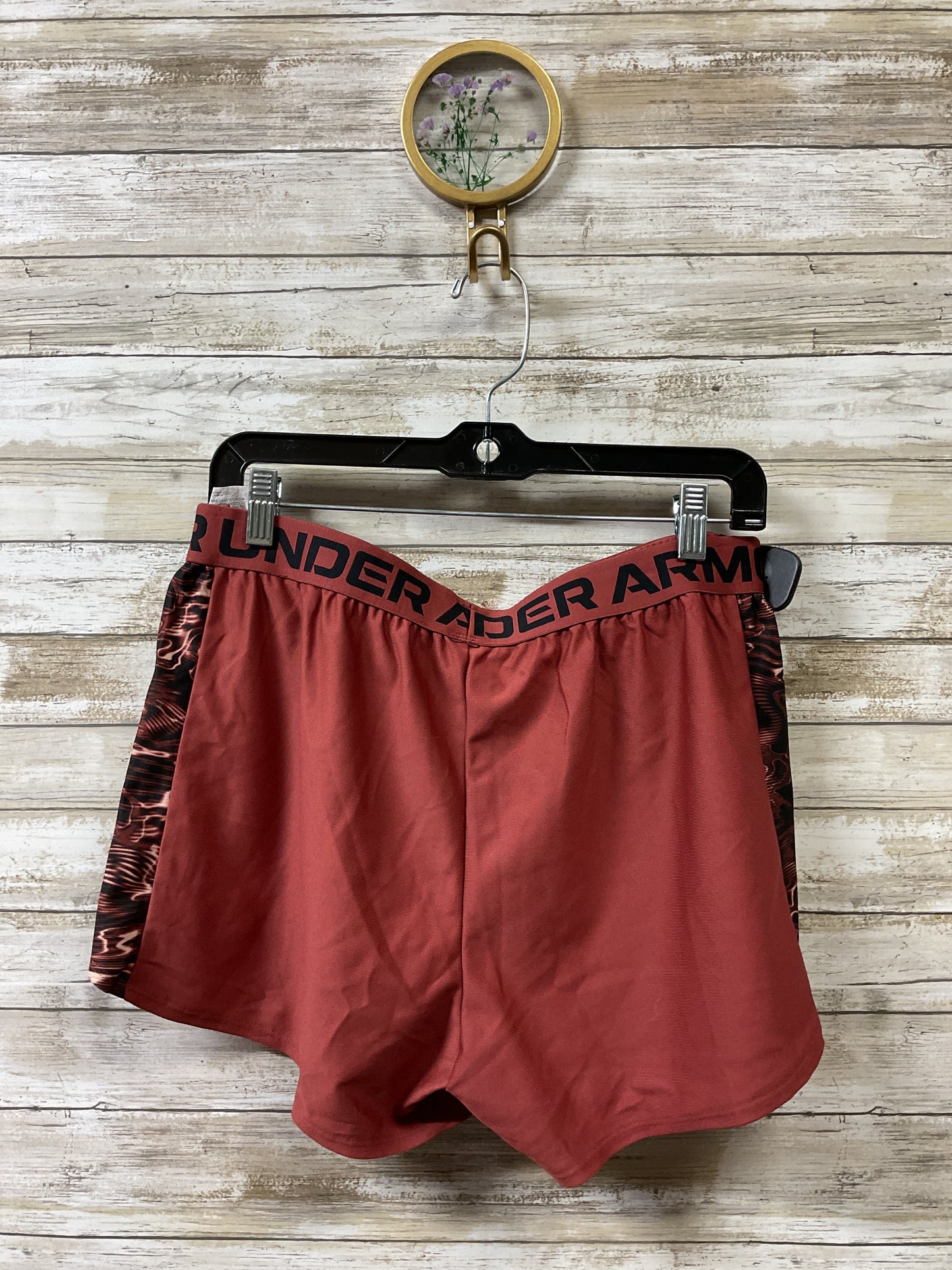 Athletic Shorts By Under Armour In Red, Size:L