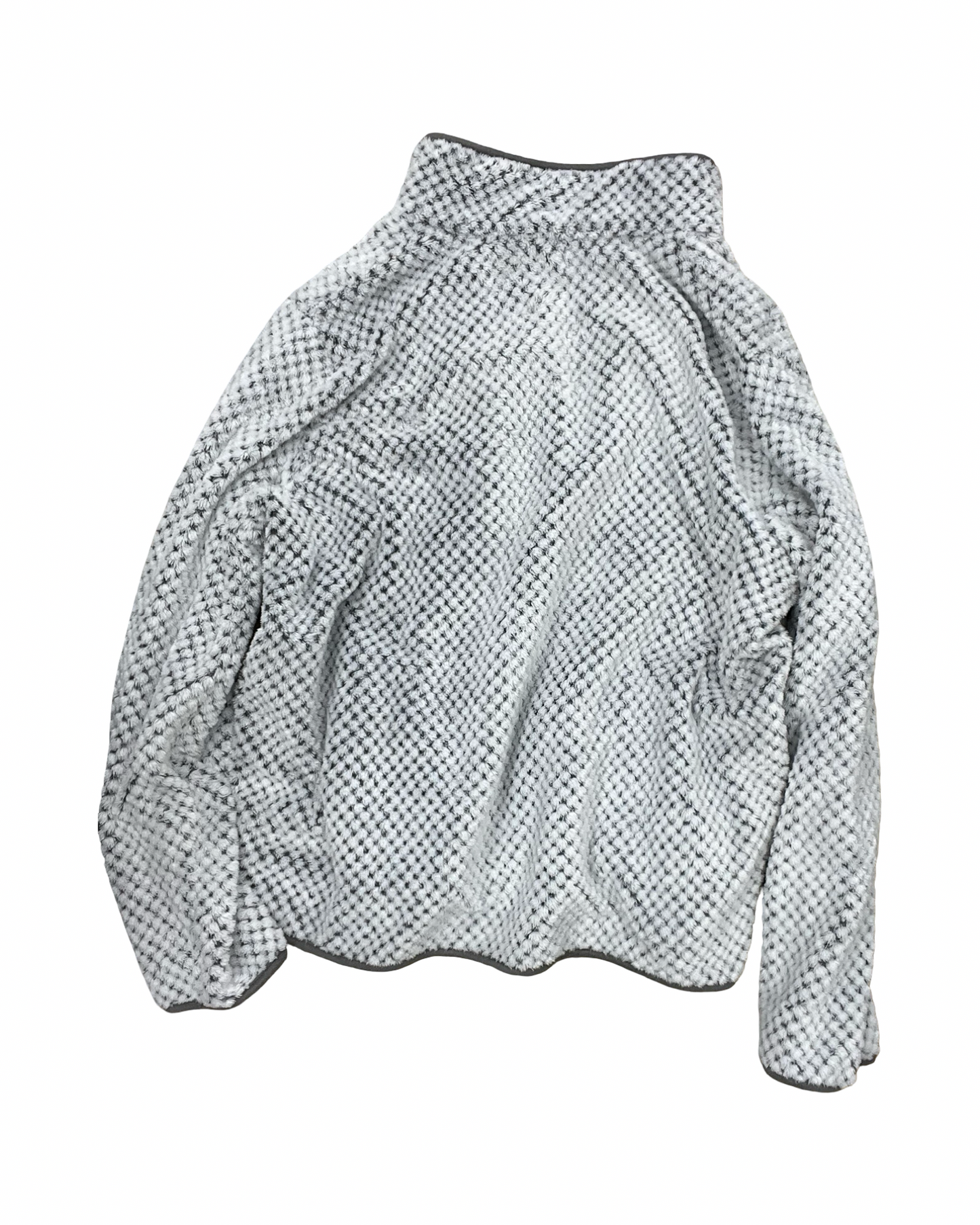 Sweatshirt Collar By Simply Southern In Grey, Size:1X