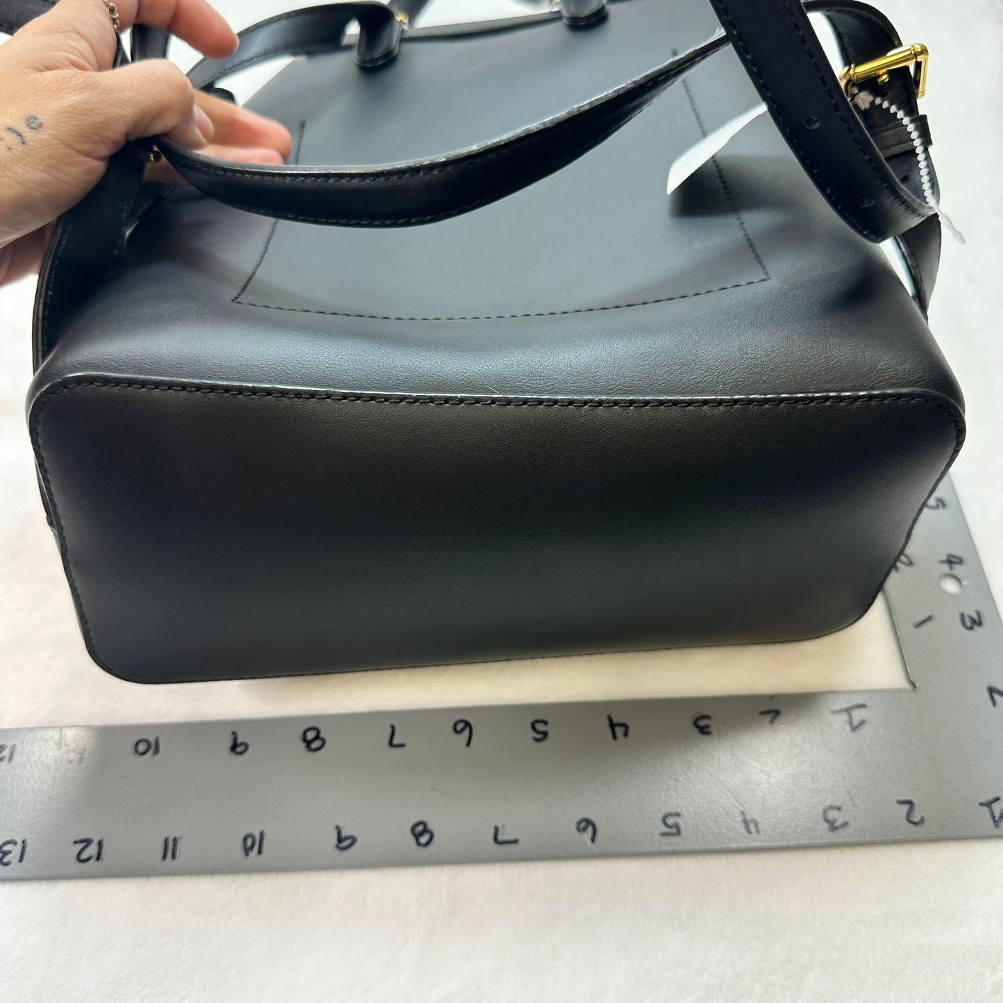 Dryden Flap Leather Backpack By Lauren By Ralph Lauren, Size: Small