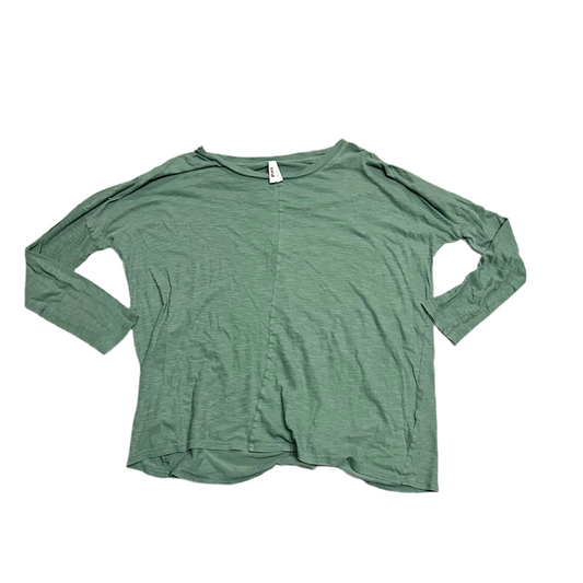 Top Long Sleeve Basic By Pact In Green, Size: M