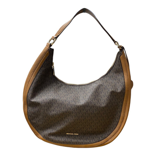 Handbag Designer By Michael Kors In Brown, Size:Large