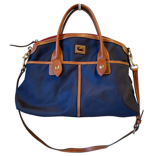 Handbag Designer By Dooney And Bourke In Navy, Size:Medium