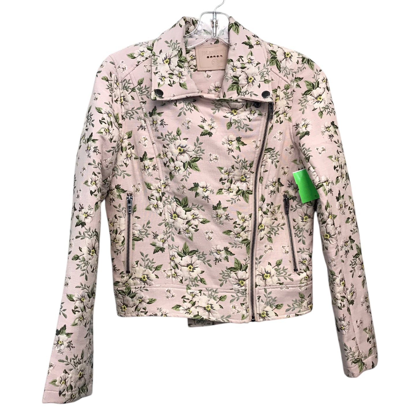 Jacket Moto By Blanknyc In Floral Print, Size:Xs