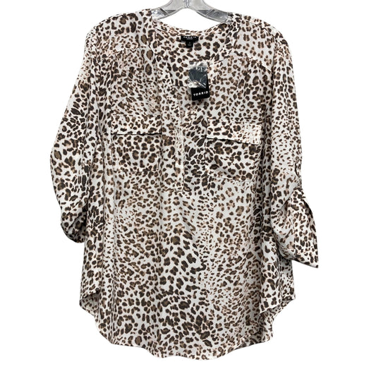 Top Ls By Torrid In Animal Print, Size:1X