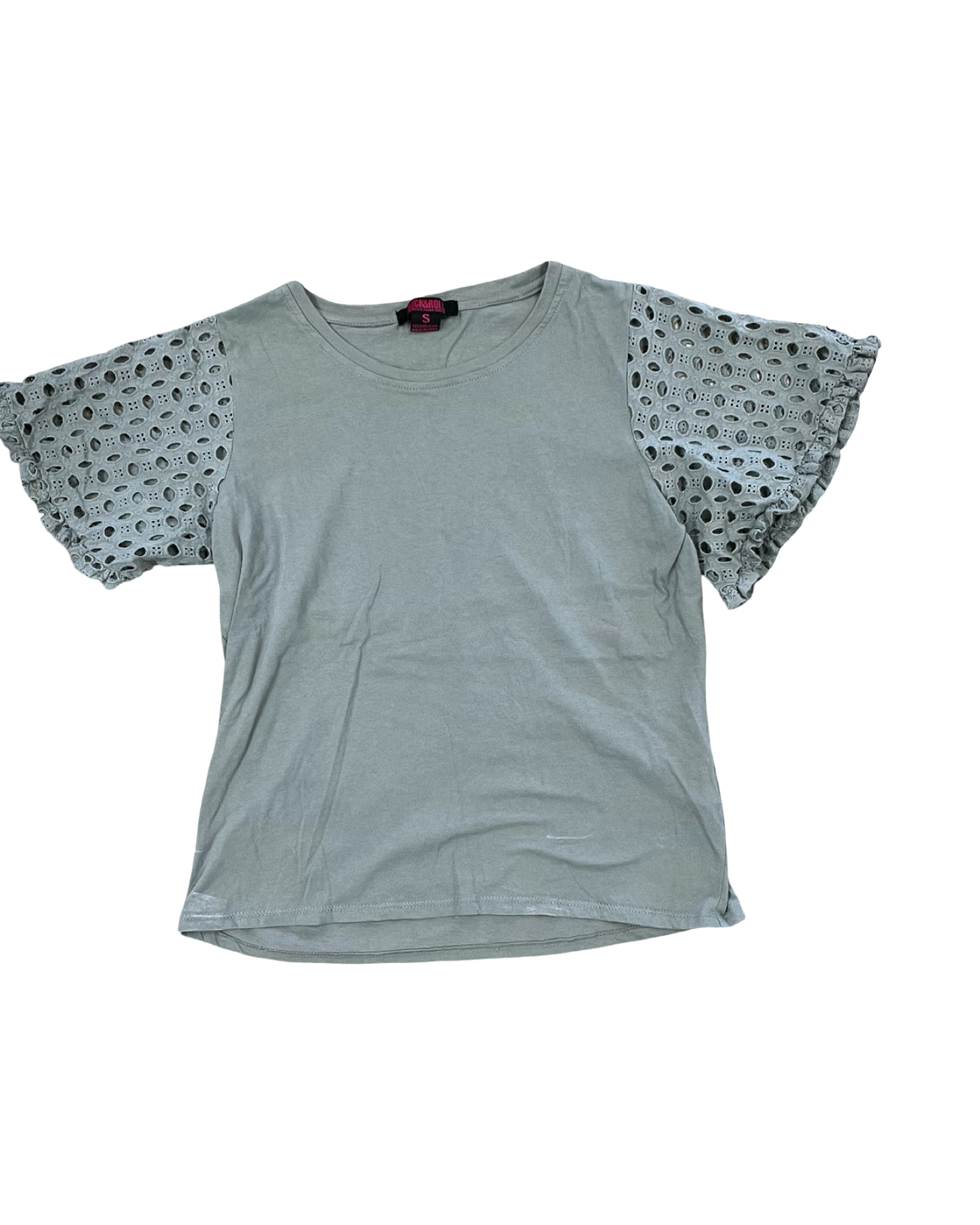 Top Ss By Rock & Roll In Green, Size:S