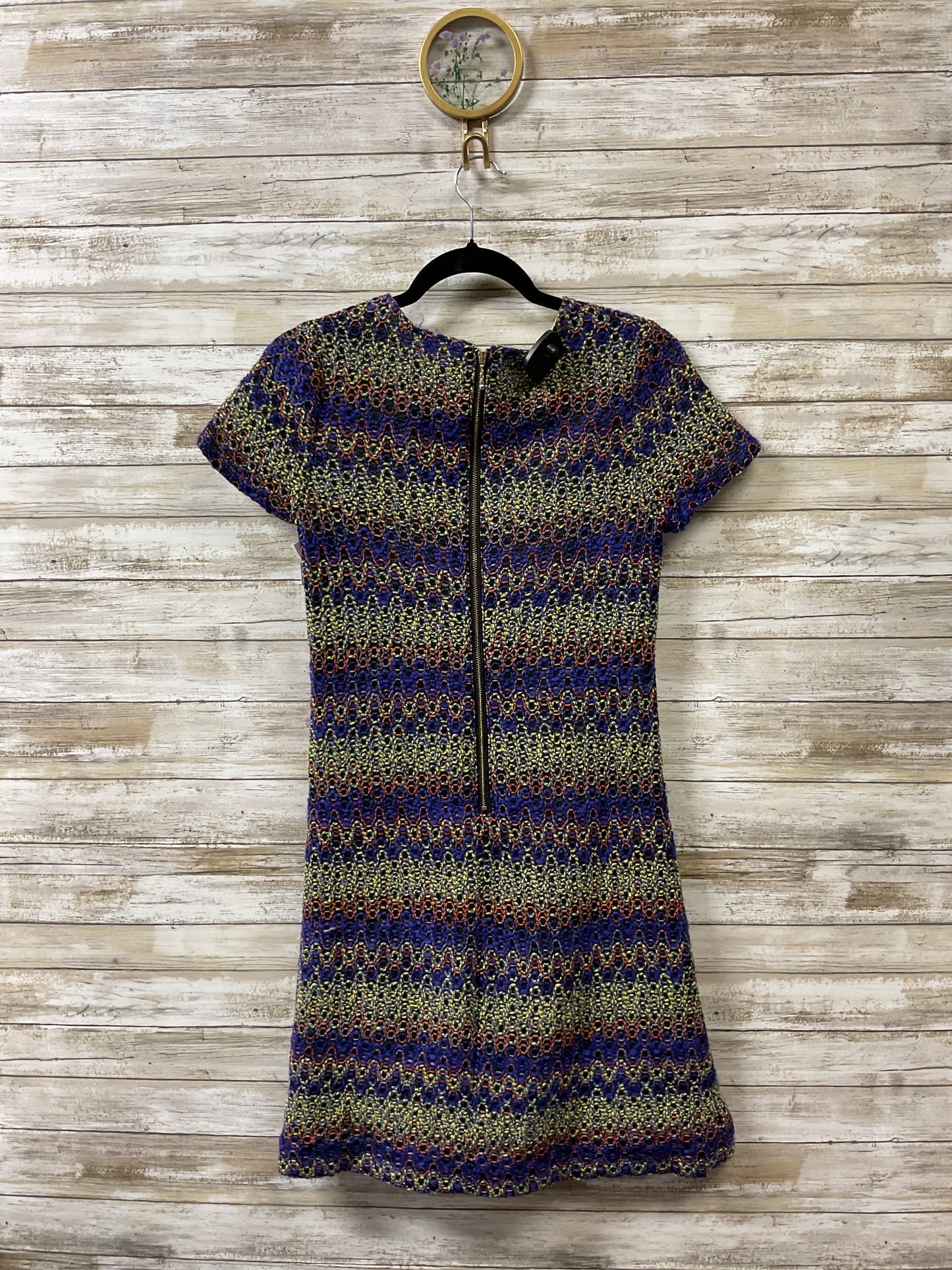 Dress Designer By Kate Spade In Green & Purple, Size:6