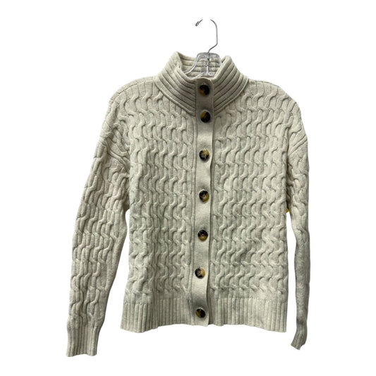 Sweater Cardigan By J. Jill In Beige, Size:S