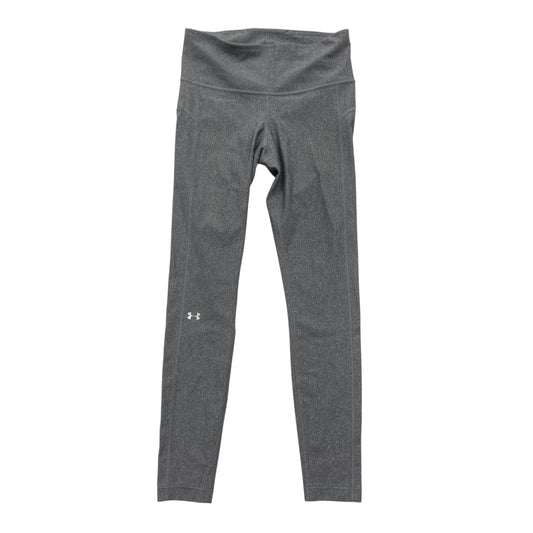 Athletic Leggings By Under Armour In Grey, Size:M