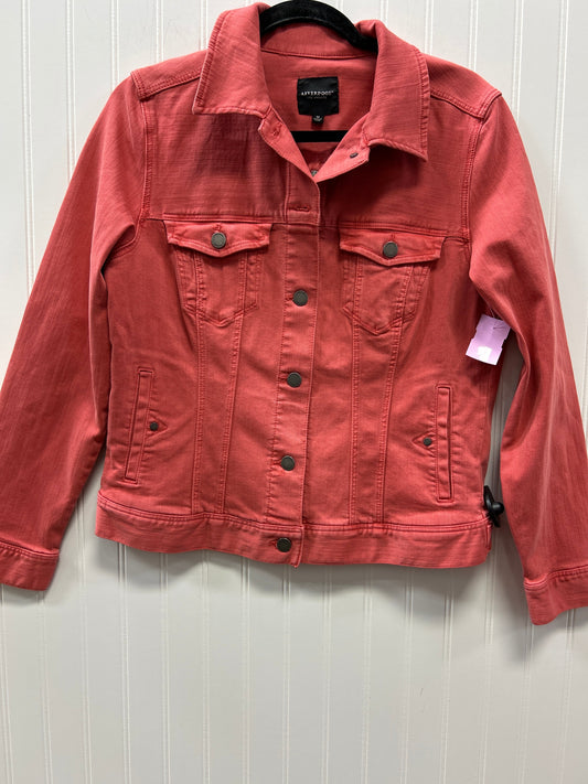 Jacket Denim By Liverpool In Coral, Size:M