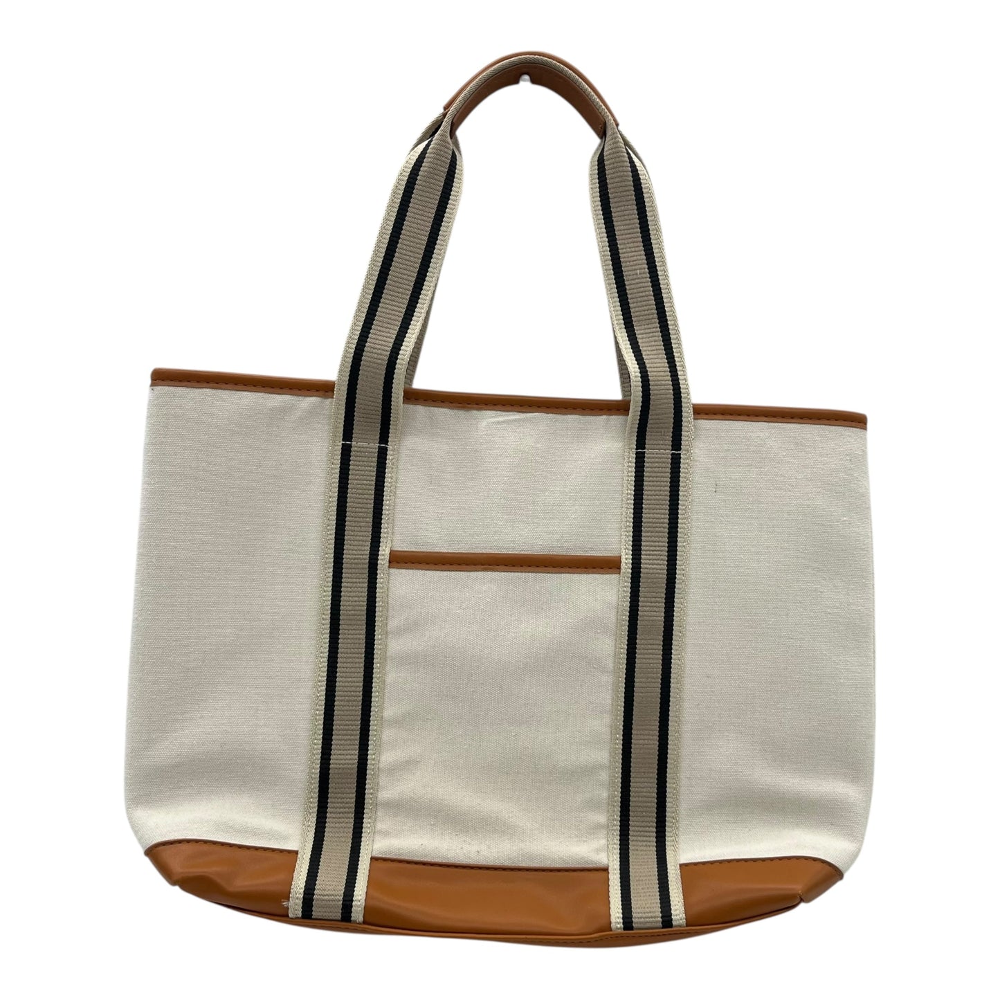 Handbag By Clothes Mentor In Cream, Size:Medium