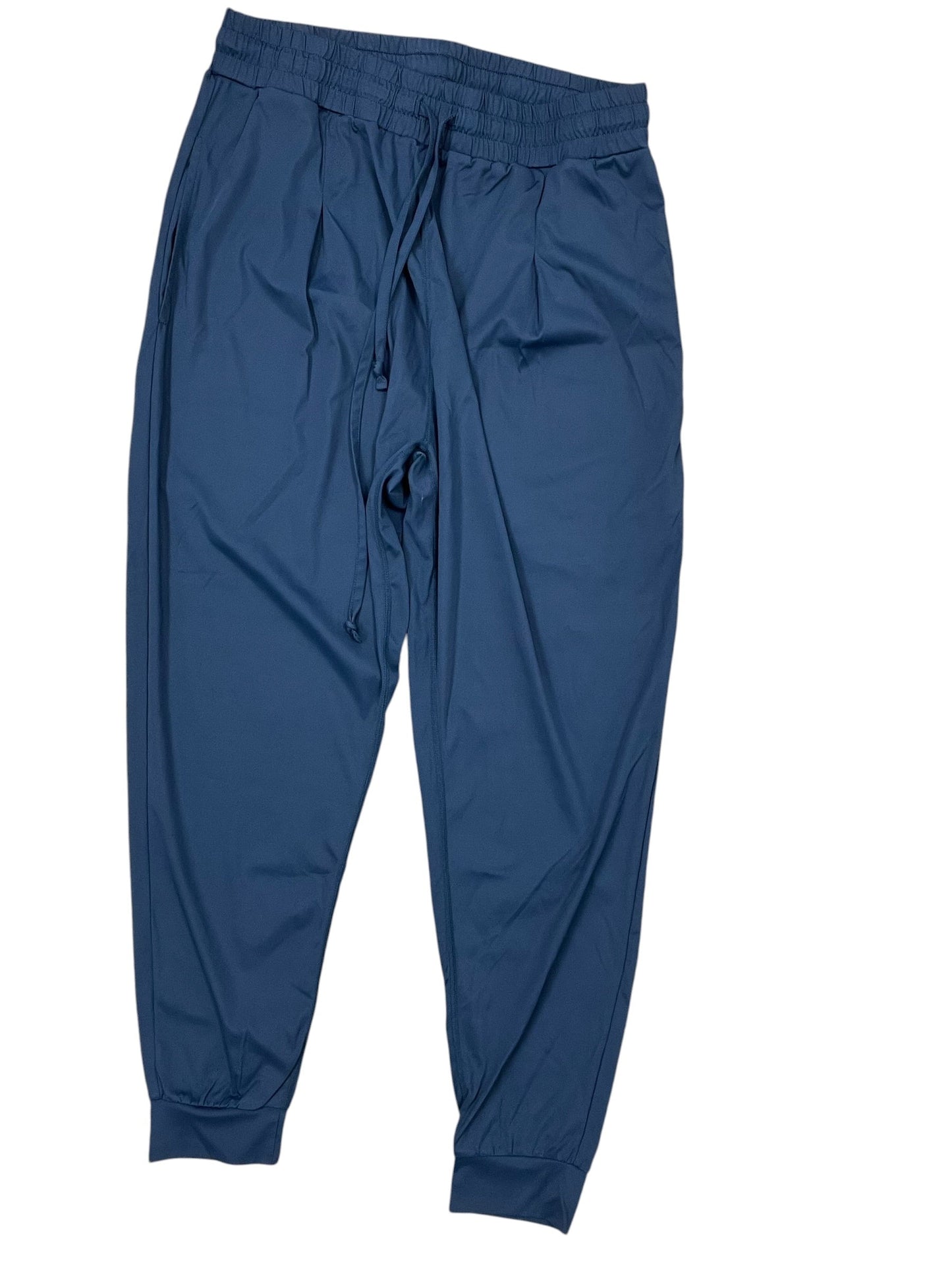 Athletic Pants By Mono B In Blue, Size:L