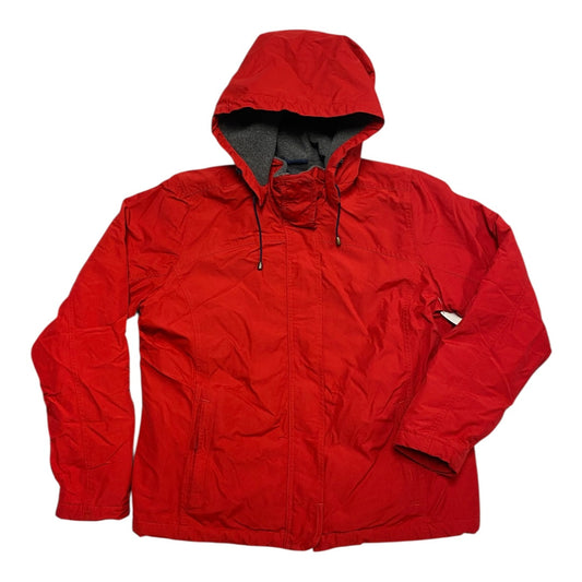 Jacket Other By Lands End In Red, Size:22Womens