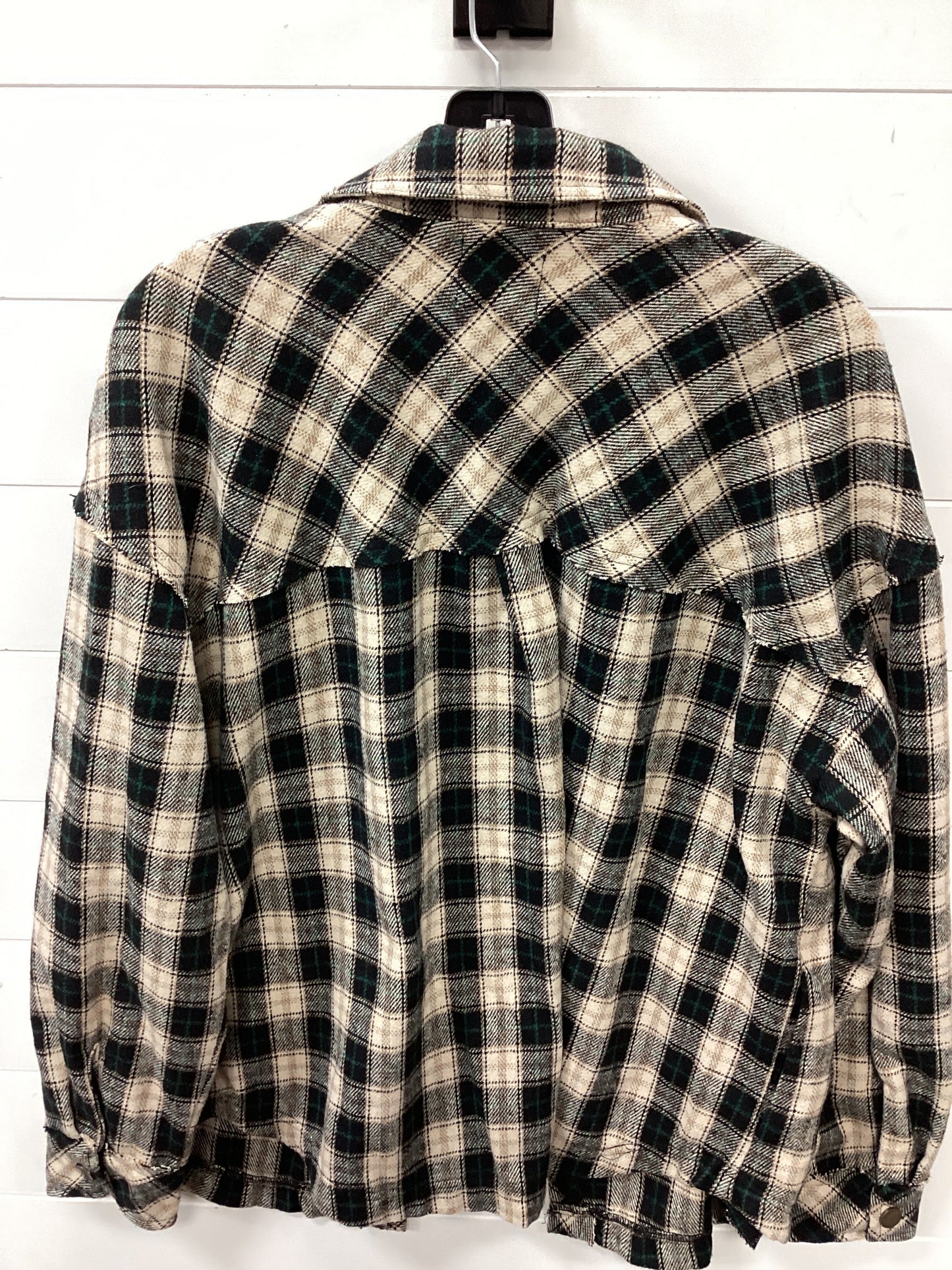 Top Ls By Gilli In Cream & Green, Size:M