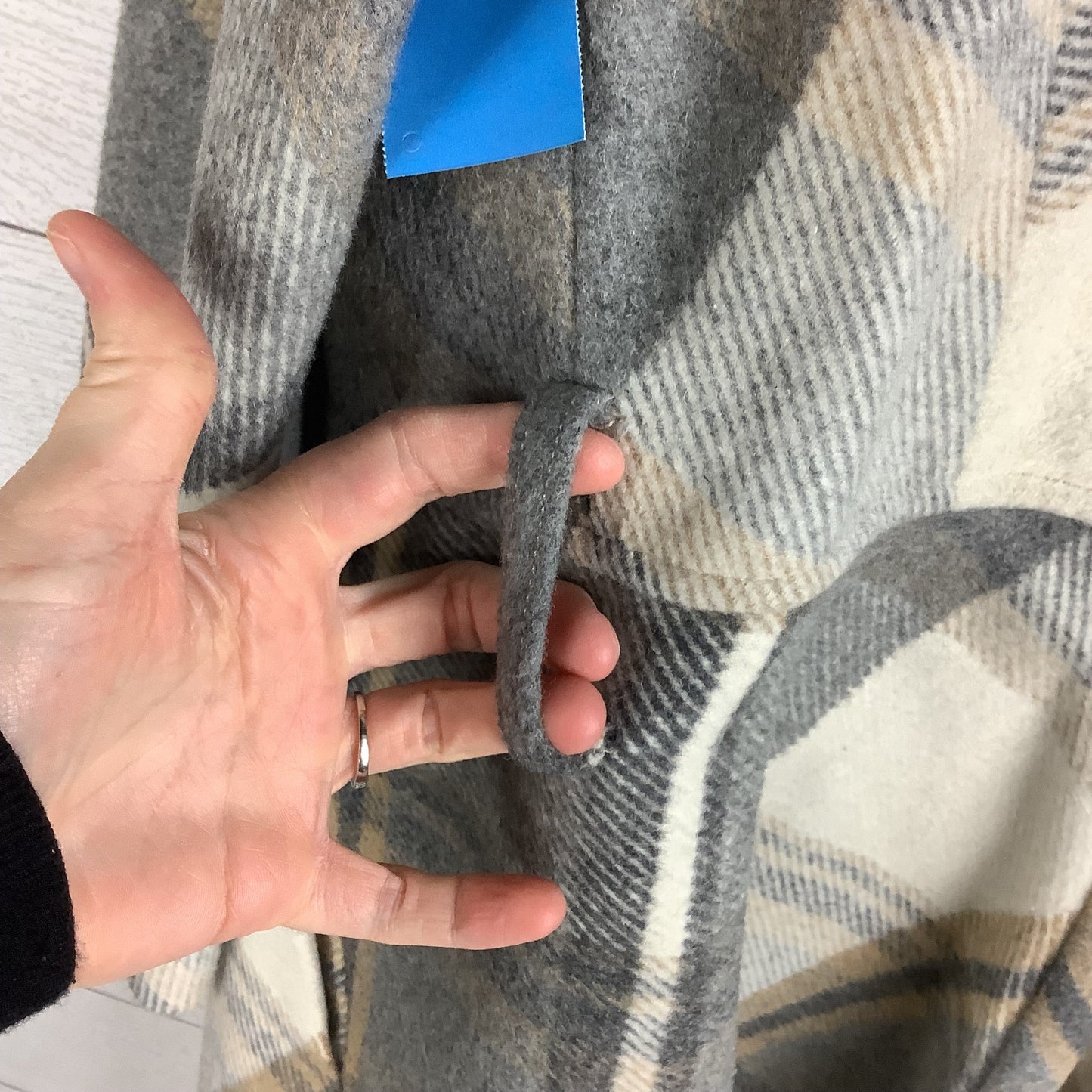 Coat Other By Bar Iii In Plaid Pattern, Size: S