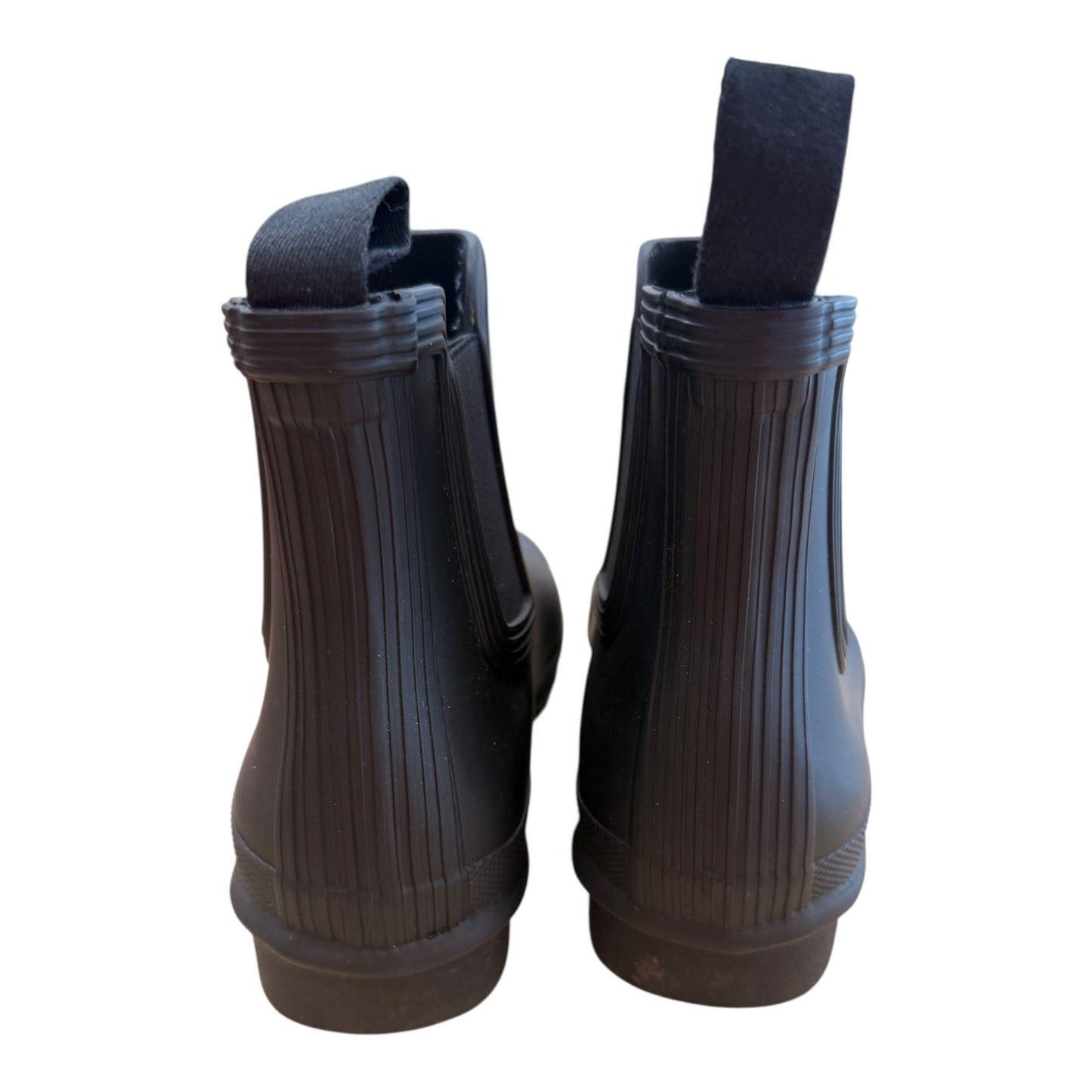 Boots Rain By Hunter In Black, Size:8