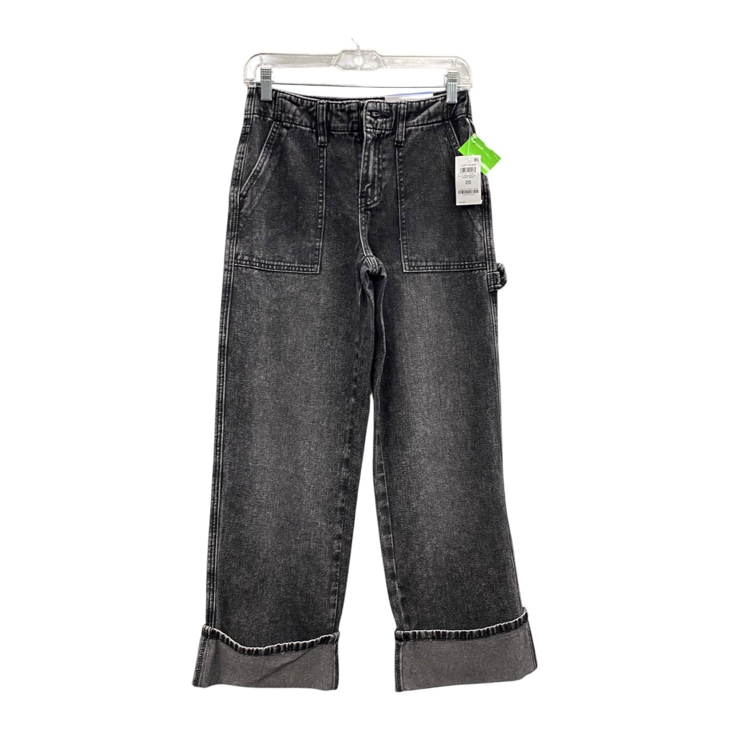 Jeans Wide Leg By Cme In Black, Size:2