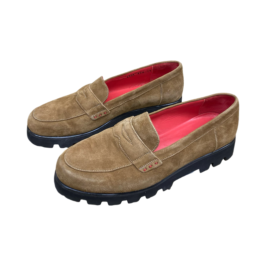 Shoes Flats By Cmc In Brown, Size:8