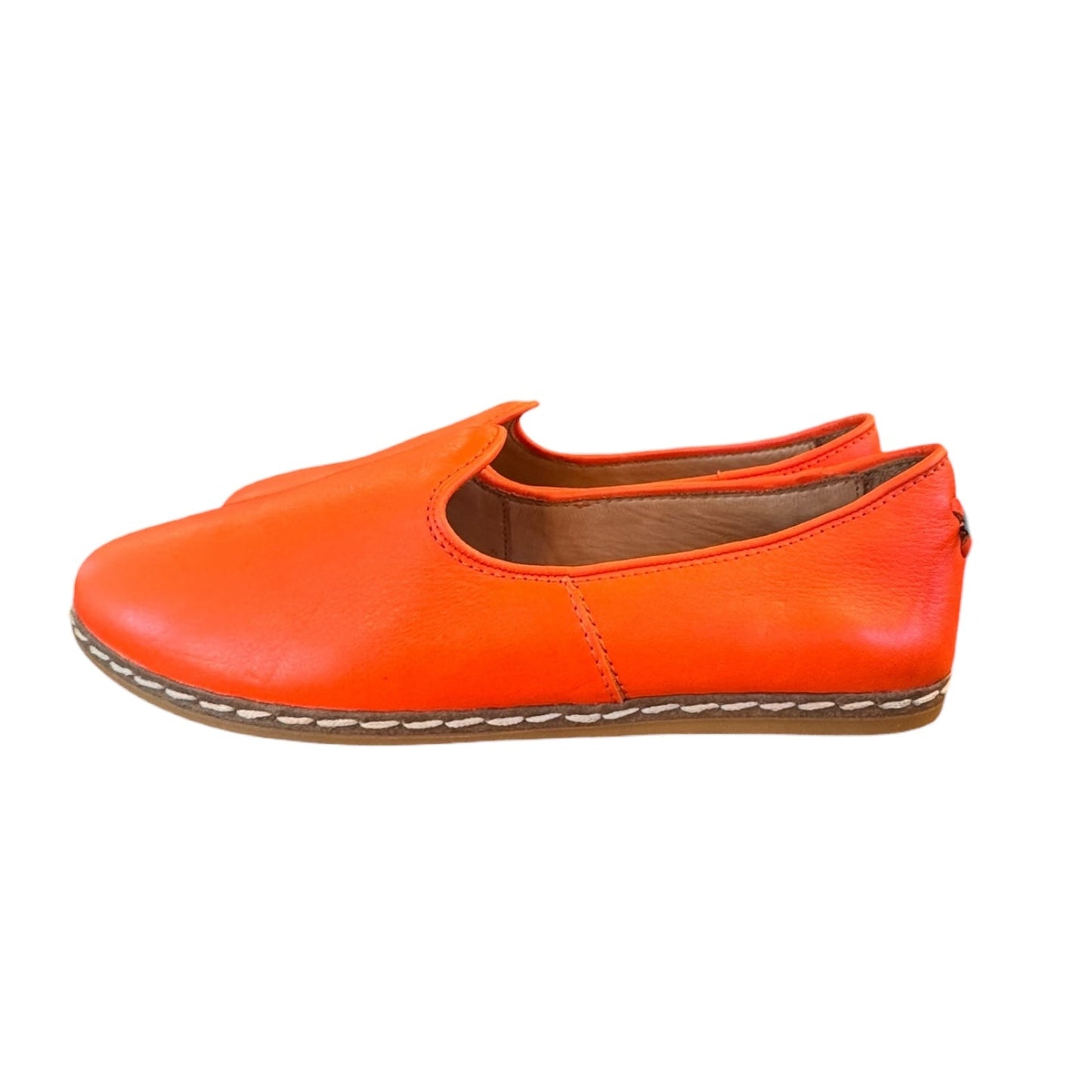 Shoes Flats By CHARIX In Orange, Size:8.5