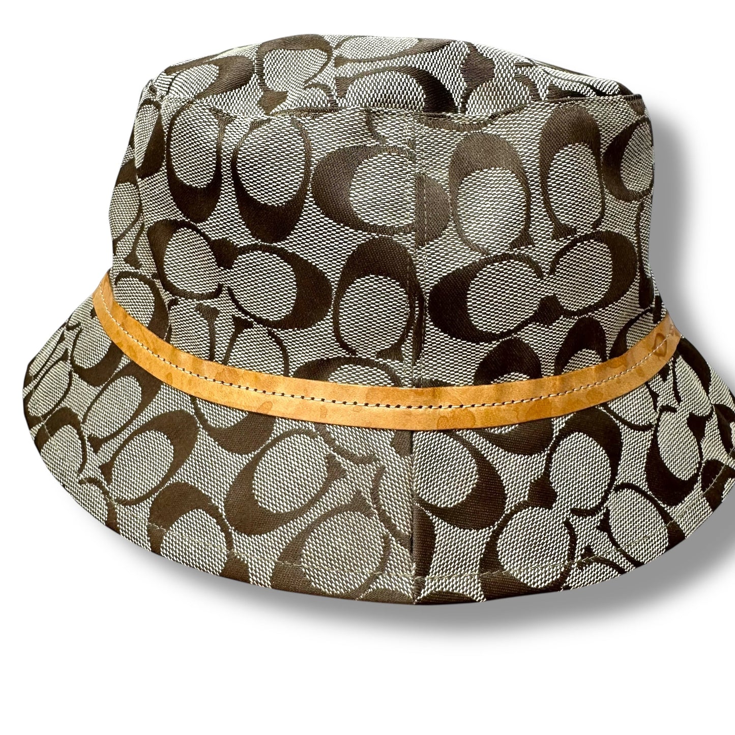 Monogram Bucket Hat Designer By Coach size small