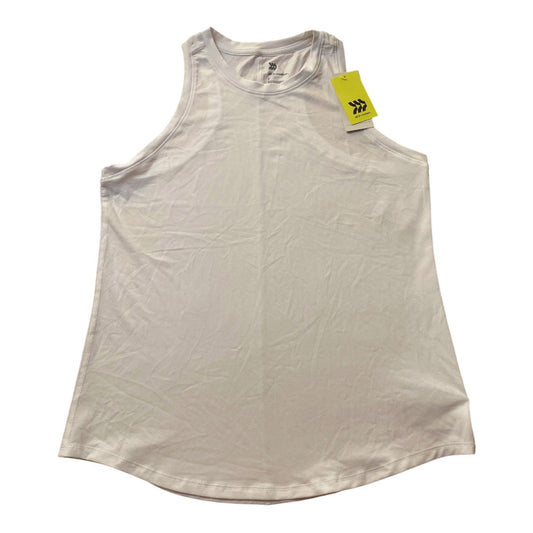 Athletic Tank Top By All In Motion In White, Size:S