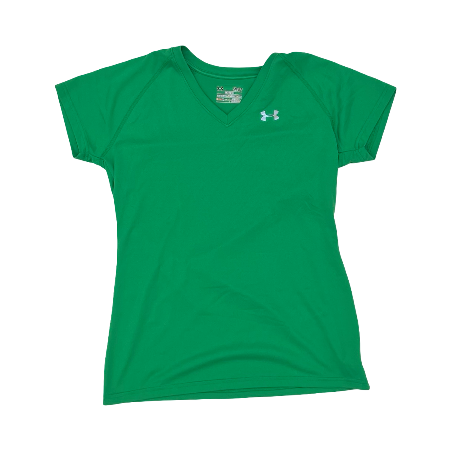 Athletic Top Ss By Under Armour In Green, Size:S
