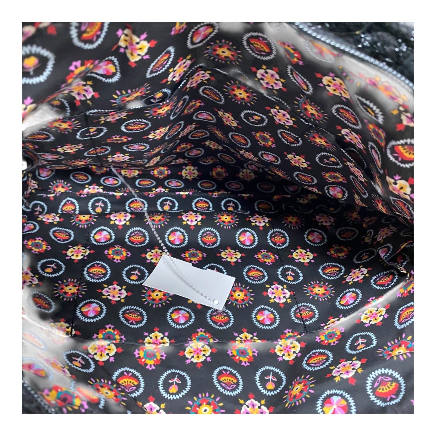 Handbag By Vera Bradley In Black, Size:Medium