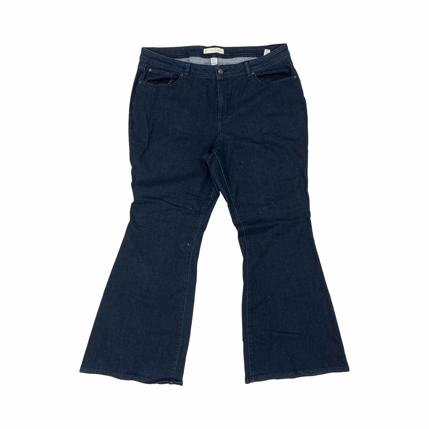 Jeans Flared By Cato In Blue Denim, Size:20