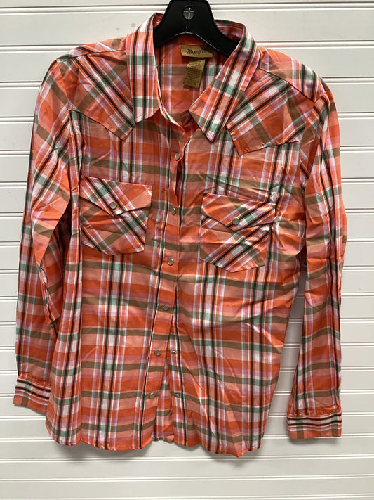 Top Ls By Wrangler In Orange, Size:M