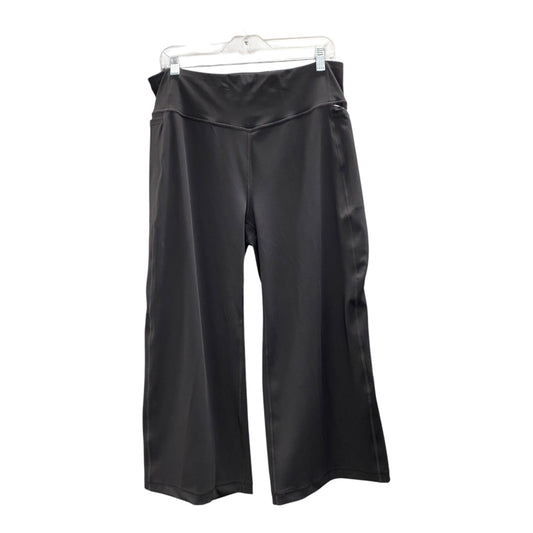 Athletic Capris By Tek Gear In Black, Size:1X