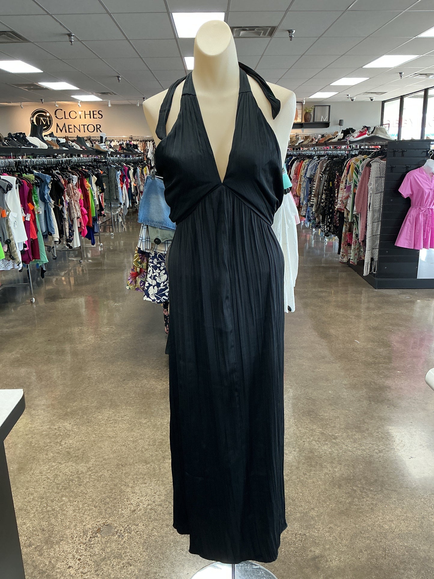 Dress Casual Maxi By Old Navy In Black, Size:Xs