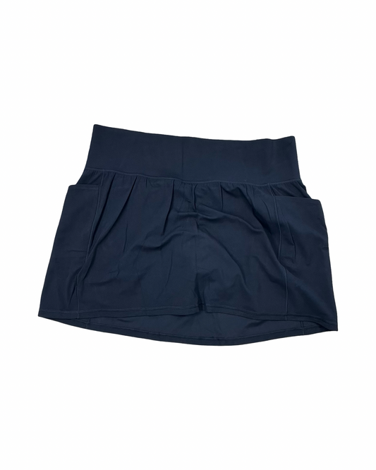 Athletic Skort By Athleta In Black, Size:2X