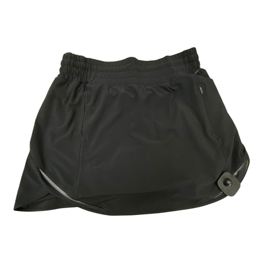 Athletic Skort By Lululemon In Black, Size:4