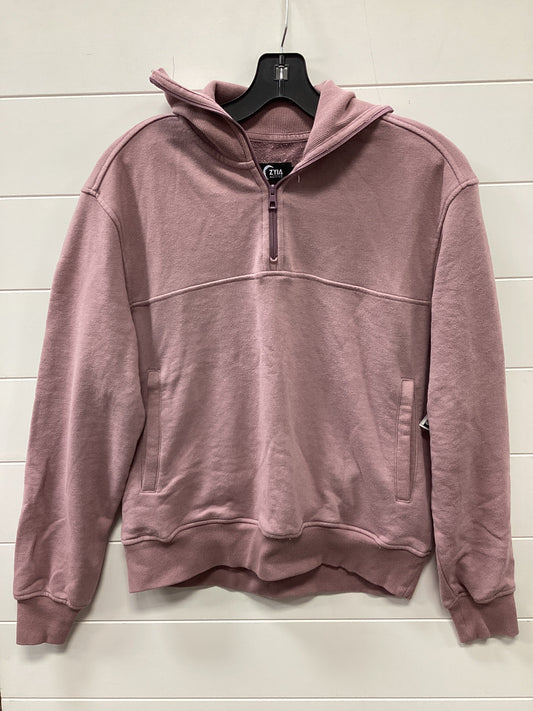 Athletic Sweatshirt Collar By Zyia In Pink, Size:S